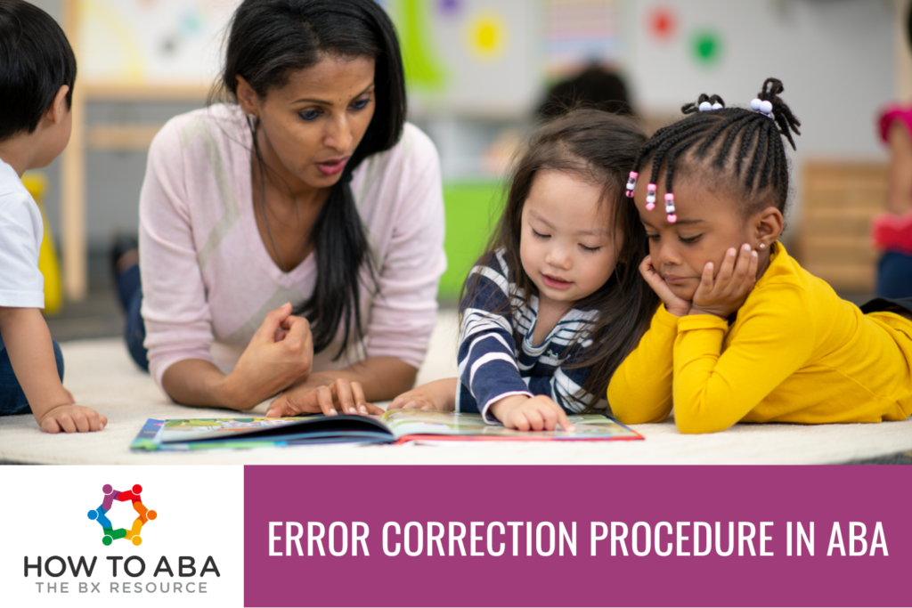 How to Perform an Error Correction Procedure: A Guide for ABA ...