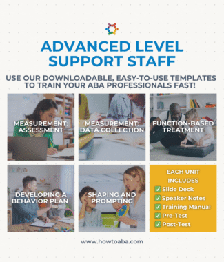 Staff Training Series -Advanced Level Support Staff