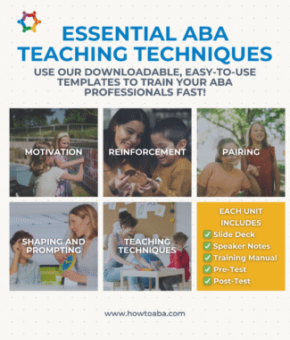 Staff Training Series - Essential Teaching Techniques